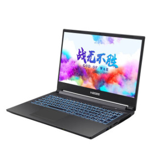 Hasee 神舟 战神系列 Z7M-CT5 定制版 笔记本电脑 (黑色、酷睿i5-9300H、8GB、512GB SSD、GTX 1650)