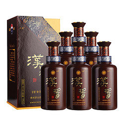 贵州茅台 汉酱 酱香型白酒 51度 500ml*6 