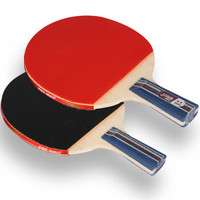 DHS 红双喜 乒乓球拍2/3星/4星级2只装成品拍对拍套装  红双喜大综合