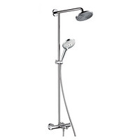 Hansgrohe 汉斯格雅 26778007 双飞雨180 恒温淋浴套装