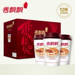 香飘飘 奶茶 红豆奶茶12杯
