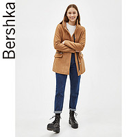 Bershka 巴适卡 06574200743-23 女士呢绒大衣