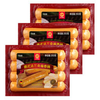 CP 正大食品 鲜猪肉烤肠 400g 黑胡椒口味 香肠热狗 营养早餐