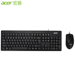 宏碁(acer)KB21-2X 键鼠套装 黑色