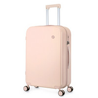 mixi 米熙 拉杆箱子行李箱大容量密码箱包旅行箱女学生24英寸粉色轻便