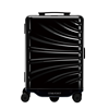 酷哇COWAROBOT  智能机器人自动跟随行李箱包AI识别万向轮拉杆箱旅行箱登机20寸 黑色 标准正常配置(无手环)