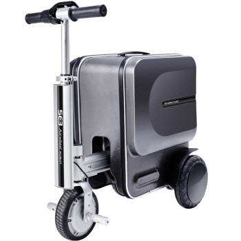 Airwheel 爱尔威 SE3 智能骑行行李箱电动旅行箱男 载人儿童拉杆箱女 火萃岩黑—青春版