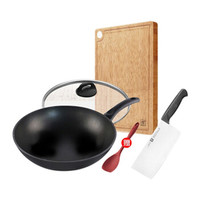 ZWILLING 双立人 PZ-MTT0025 锅具套装 28cm 黑色