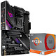 玩家国度ROG STRIX X570-E GAMING（AMD X570/AM4）+锐龙9(r9) 3900X 7nm 3.8GHz 105W CPU 板U套装