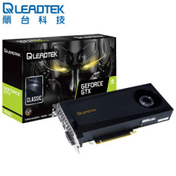 丽台 LEADTEK GTX 1660 6GB 电竞游戏显卡