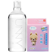 unny 悠宜 韩国卸妆水温和不刺激眼唇卸妆液脸部卸妆水500ml