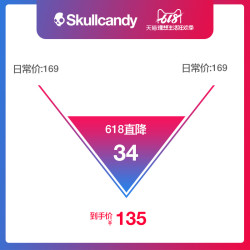 Skullcandy Riff 美国骷髅头头戴式音乐耳机线控男女通用轻便