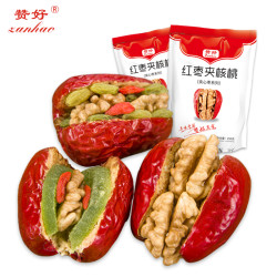 赞 好枣夹核桃葡萄干 250gX2袋