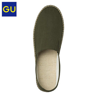 GU 极优 套脚平底男士休闲鞋布鞋 GU312317200 藏蓝色 40 