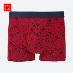 男装 SUPIMA COTTON针织短裤(印花) 414999 优衣库UNIQLO