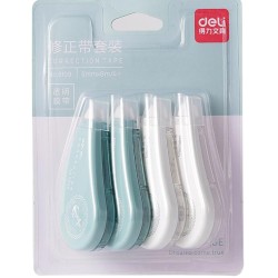 deli 得力 8109 修正带套装 4只装 共32米