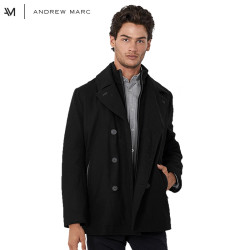 ANDREWMARC XFSM8AW492MNY 男士羊毛呢大衣外套 *2件