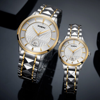 商品rosdn 劳士顿 rosdn-3246 情侣石英手表