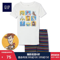 Gap 男婴幼童夏装短袖套装 467766