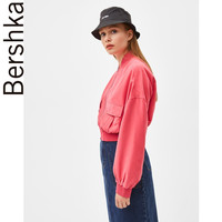 Bershka 巴适卡 01272111630 女士飞行员夹克短外套