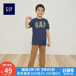 Gap 男童夏装圆领短袖T恤 415534 *2件