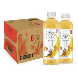 农夫山泉 茶π（茶派）茶饮料 蜜桃乌龙茶900ml*12瓶 整箱装 *2件