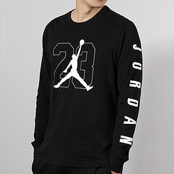 耐克(NIKE)2019春男子乔丹篮球长袖卫衣 M JBSK LS TEE SP19 GX1 AQ3702-010