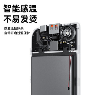 Benks 邦克仕 PB11 充电宝超薄小巧便携 (白色、Type-C输入、10000MAH)