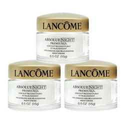 LANCOME 兰蔻 金纯卓颜晚霜 15ml*3件