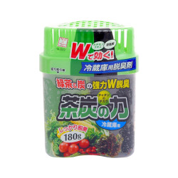 KOKUBO 小久保 冰箱用消臭剂(绿茶+活性炭)180g
