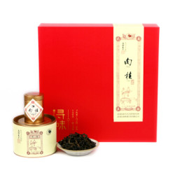 马头岩茶叶武夷山大红袍乌龙茶肉桂208g 礼盒 *3件