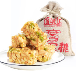 锦城记 搞怪狗屎糖 320g *2件