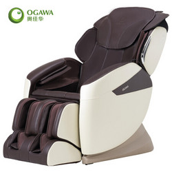 奥佳华OGAWA家用按摩椅零靠墙全自动按摩沙发椅OG-7105舒行者 棕色