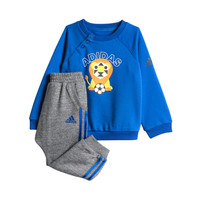 adidas 阿迪达斯 DM7038 男童运动套装