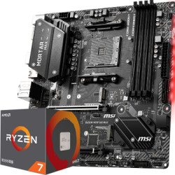 msi 微星 B450M MORTAR MAX 迫击炮 主板 + AMD 锐龙7 3700X CPU处理器 板U套装