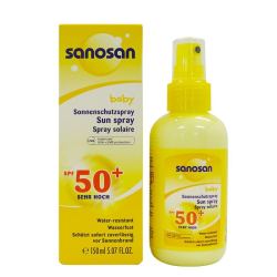 sanosan 哈罗闪婴儿防晒喷雾SPF50 150ml *2件