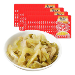 乌江清淡榨菜15g*80袋 重庆乌江榨菜 即食下饭菜 泡菜咸菜 酱腌菜 拌饭拌面佐粥小菜
