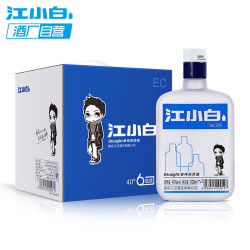 江小白粮食酒高粱酒国产小曲白酒40度300ml*6瓶整箱装