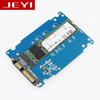 JEYI 佳翼 S118s m.2 NGFF转SATA ngff to SATA3转接板卡 支架2280