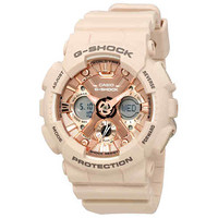 银联专享：CASIO 卡西欧 G-SHOCK系列 GMA-S120MFF-4ACR 女款运动手表 