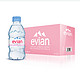 Evian依云进口天然矿泉水天然水源弱碱性水饮用水整箱330ml*24瓶 *4件