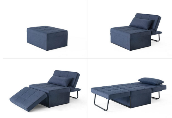 林氏木业 LS050FC1 折叠单人沙发床