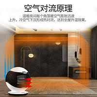 韩国大宇取暖器暖风机家用电暖器浴室电暖气冷暖两用速热定时遥控