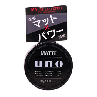 日本资生堂（Shiseido）UNO吾诺发蜡 红色款 固定型