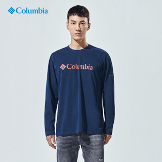 哥伦比亚（Columbia）长袖T恤  户外男款吸湿长袖T恤PM1421 464 L