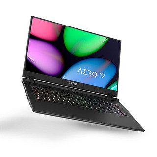 GIGABYTE 技嘉 Aero17-SA 17.3英寸游戏本（i7-9750H 、8GB、256GB、GTX1660Ti 、144Hz）