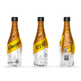 Schweppes 怡泉 咖味啡凡 苏打水 400ML*12 箱装