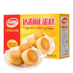 达利园 糕点 面包 零食 蛋糕蛋香味 600g(蛋糕礼盒) *2件