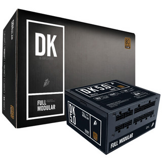 首席玩家额定500W DK5.0铜牌全模组 电源