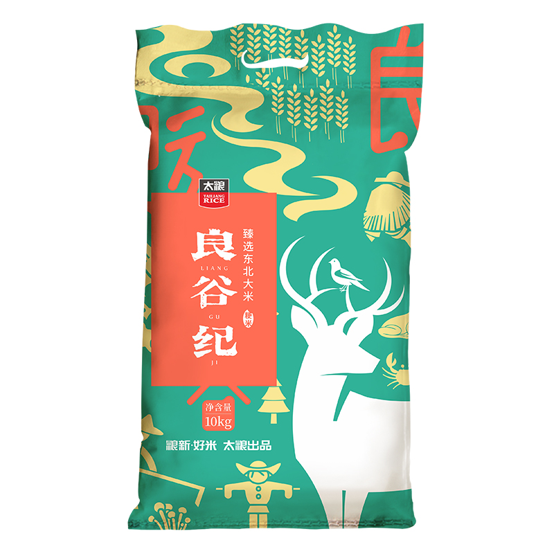 TAILIANG RICE 太粮 良谷纪 臻选 东北大米 10kg